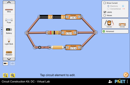 circuit construction kit dc virtual lab 420