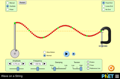 wave on a string 420
